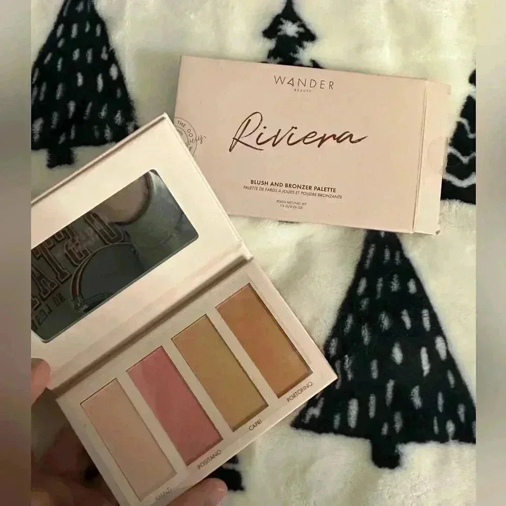 NEW wander beauty riviera blush and bronzer palette